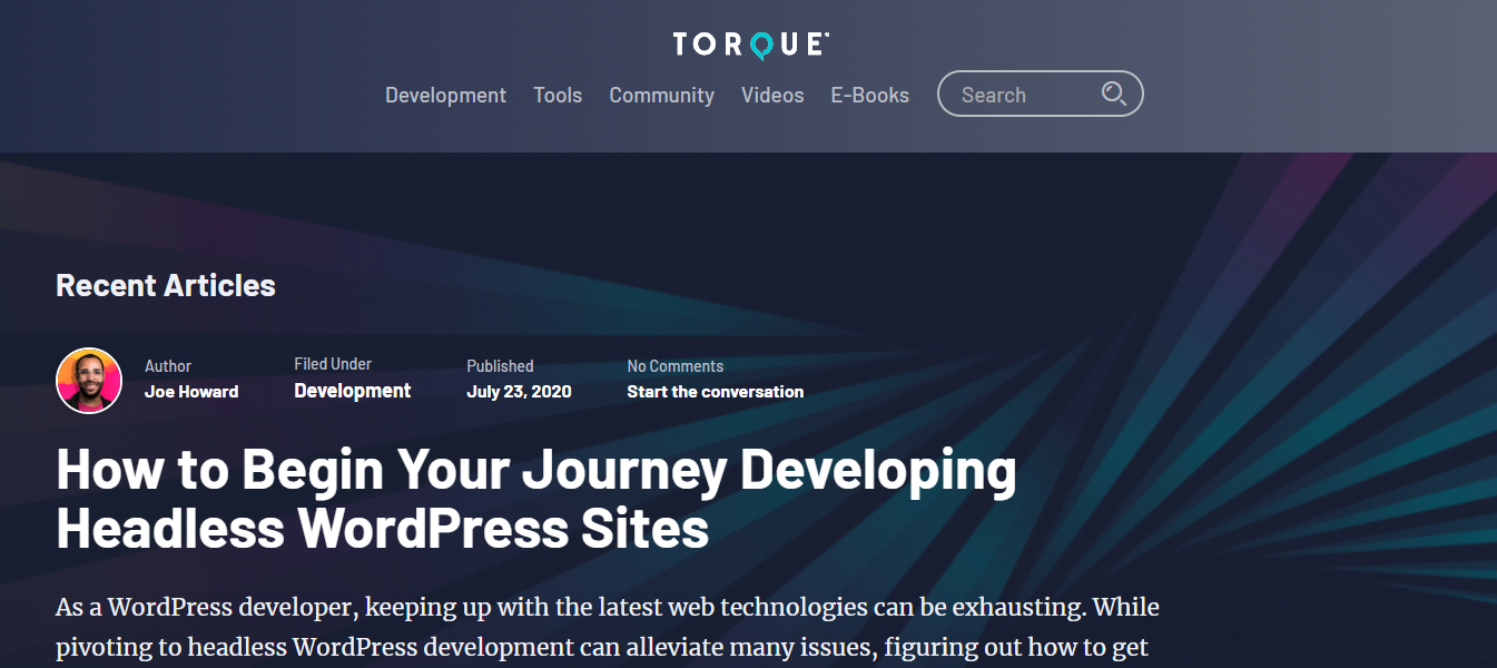20 Best WordPress Blogs You Should Follow 8 Torque