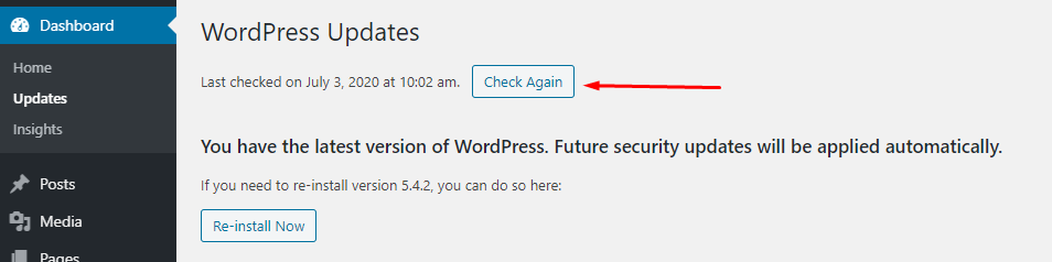 WordPress Security Audit: 7 Simple Steps to Protect Your Site 4 WordPress Updates