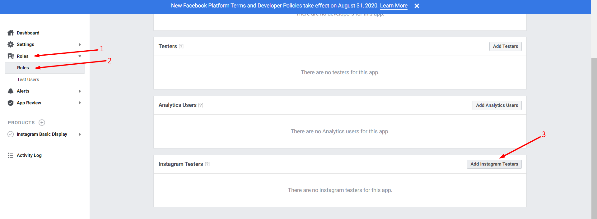 How to Generate Instagram Access Token 13 Add Instagram Testers