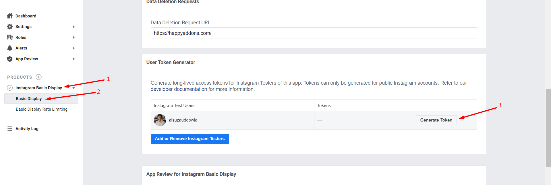 How to Generate Instagram Access Token 16 Instagram access token