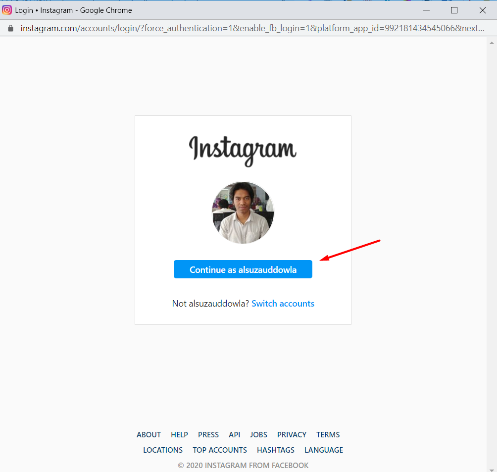 How to Generate Instagram Access Token 17 Instagram access token