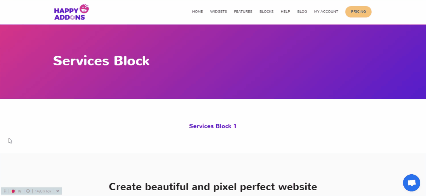 Introducing Happy Blocks: Your Ultimate Partner for Elementor Website Design 3 Services Blocks