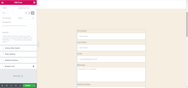 The Ultimate Guide To Creating An Elementor Contact Form 7 Step 4: Set Actions After Submit