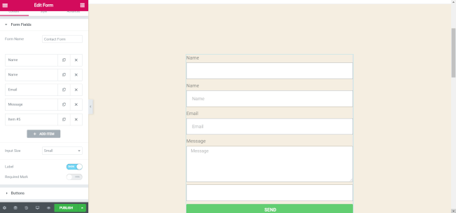 The Ultimate Guide To Creating An Elementor Contact Form 3 Step 2: Setting Up Elementor Contact Form and Adding Fields