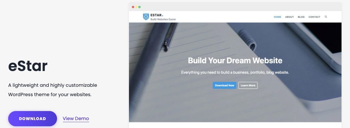 15 Best Themes for Elementor Websites 7 eStar theme
