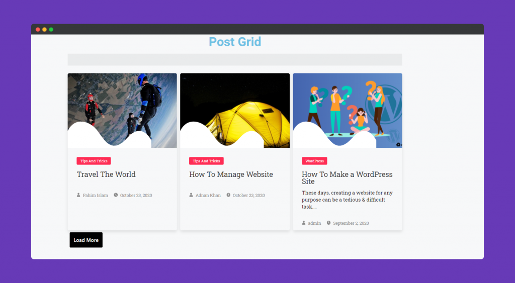 Post Grid Widget 22 Final preview