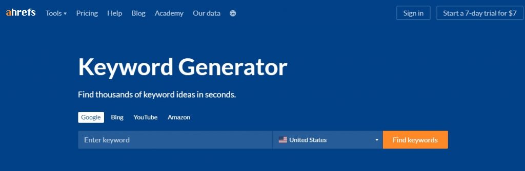 15 Top Keyword Research Tools To Improve SEO 8 Keyword Generator