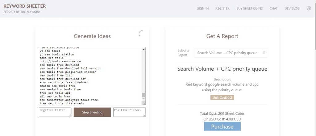 15 Top Keyword Research Tools To Improve SEO 10 Keyword Sheeter