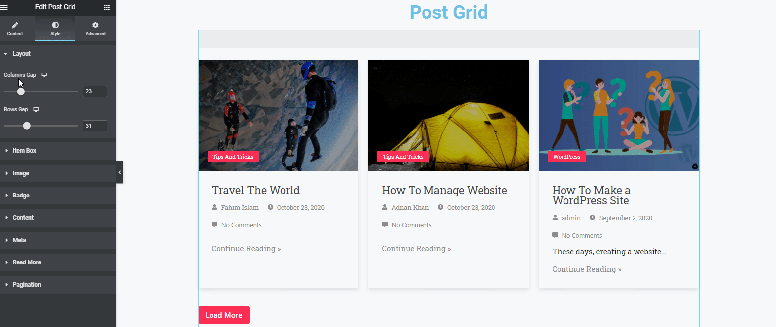 Post Grid Widget 11 How stylize Elementor Widgets