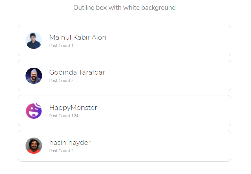 HappyAddons Feature Updates: Learn How to Present Your Blog Smartly with New Post Widgets 6 author list