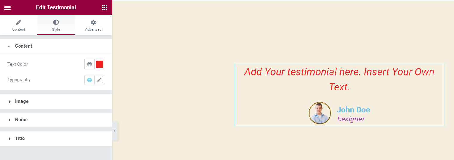 How to Create a Testimonial Page Design on Your WordPress Site 5 testimonial design with elementor