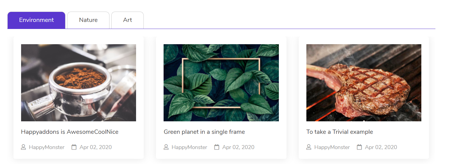 HappyAddons Feature Updates: Learn How to Present Your Blog Smartly with New Post Widgets 8 Post tab- happyaddons feature update