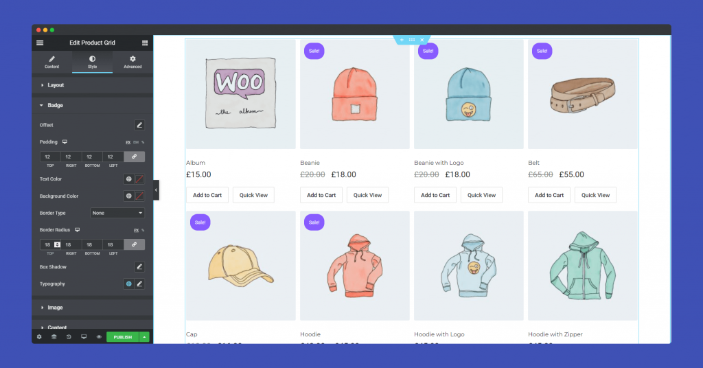 Product Grid 16 Badge