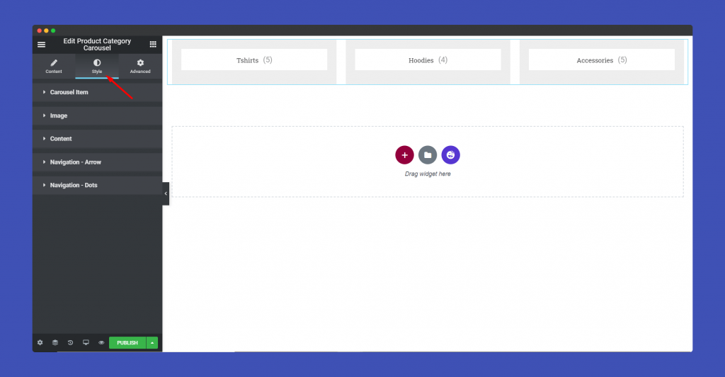Product Category Carousel 10 Style section