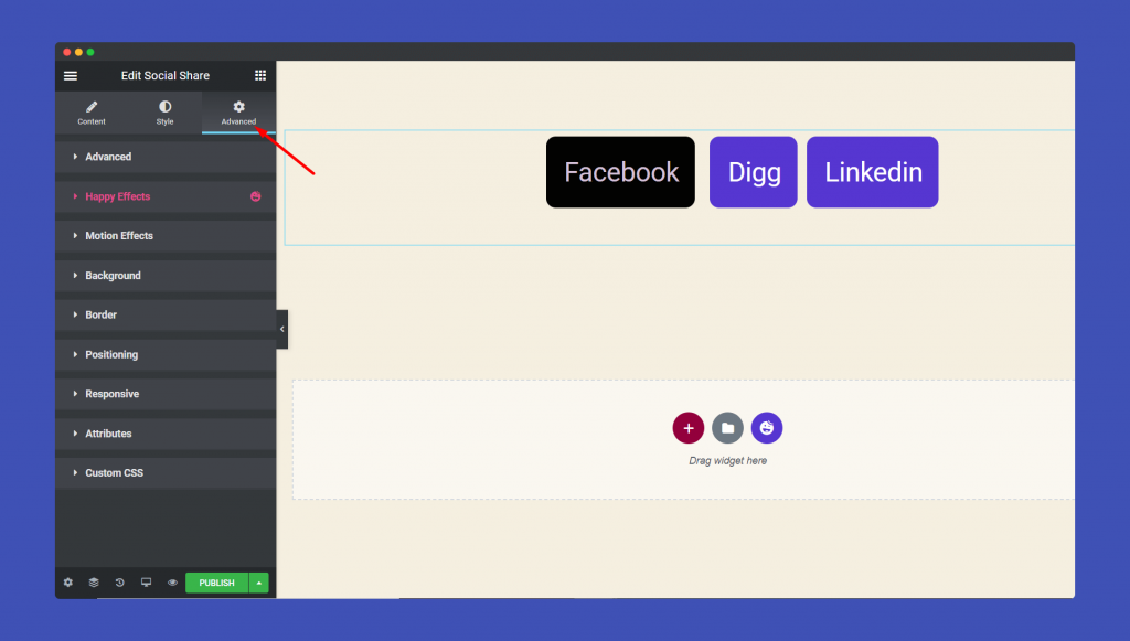 Social Share Widget 8 advanced