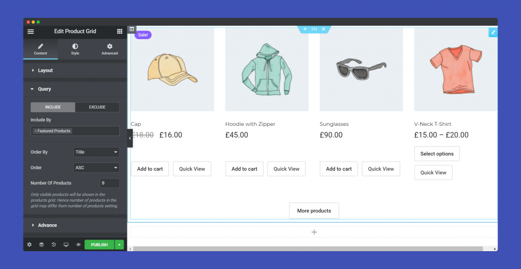Product Grid 9 featured products