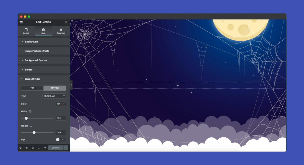 Happy Shape Divider 6 Multi cloud