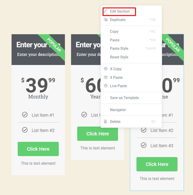How to Make Elementor Columns Equal Height (Also Flexbox Container) 4 Go to The Edit Section