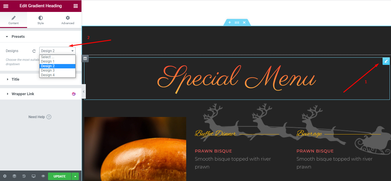 How to Create a Restaurant Website Using WordPress and Elementor 8 Customizing Restaurant Menu