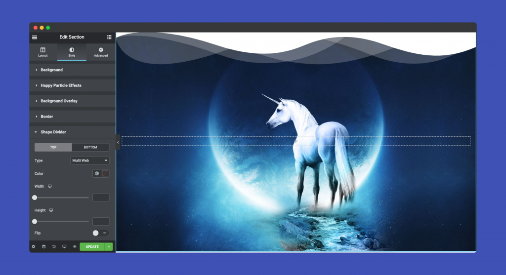 Happy Shape Divider 9 Multiweb