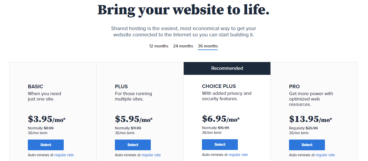 Shared vs Managed WordPress Hosting - Which One is Right for You? 9 Blue Host Hosting plan