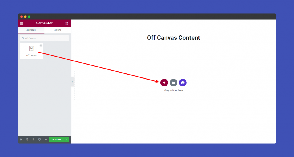 Off Canvas Content 1 Add Off Canvas Content widget