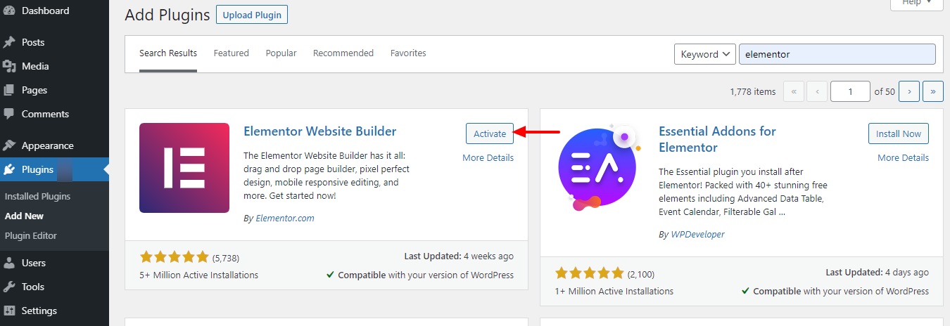How to Use Elementor: Ultimate Guide for Beginners 6 Activate Elementor
