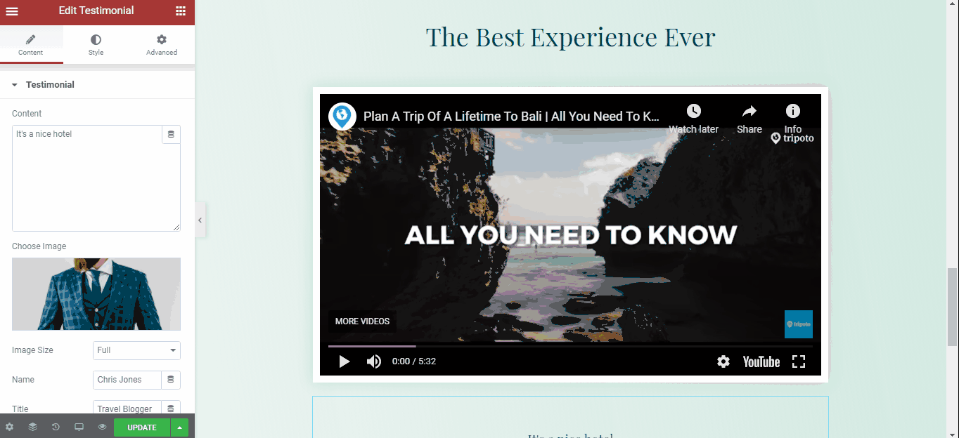 How to Use Elementor: Ultimate Guide for Beginners 21 Add a video