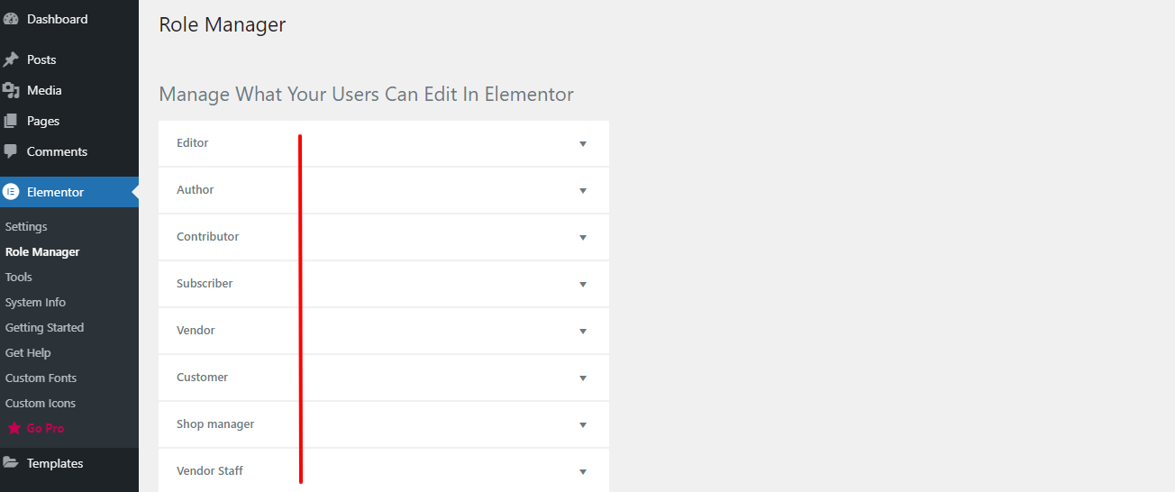 10 Things You Never Thought You Could Do with Elementor in WordPress 7 Elementor role manager