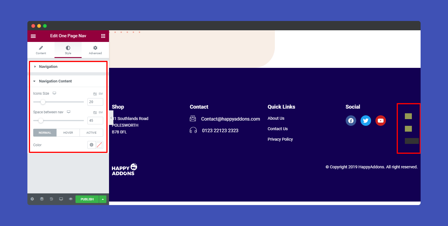One Page Navigation 17 Magool Style