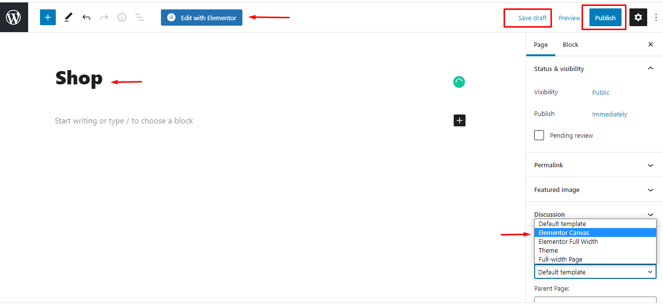 How to Use Elementor: Ultimate Guide for Beginners 47 Create a page for eCommerce site