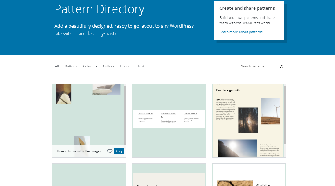 Explore the HappyAddons Live Copy Feature to Improve the UX of Elementor 2 WordPress Block Pattern Directory