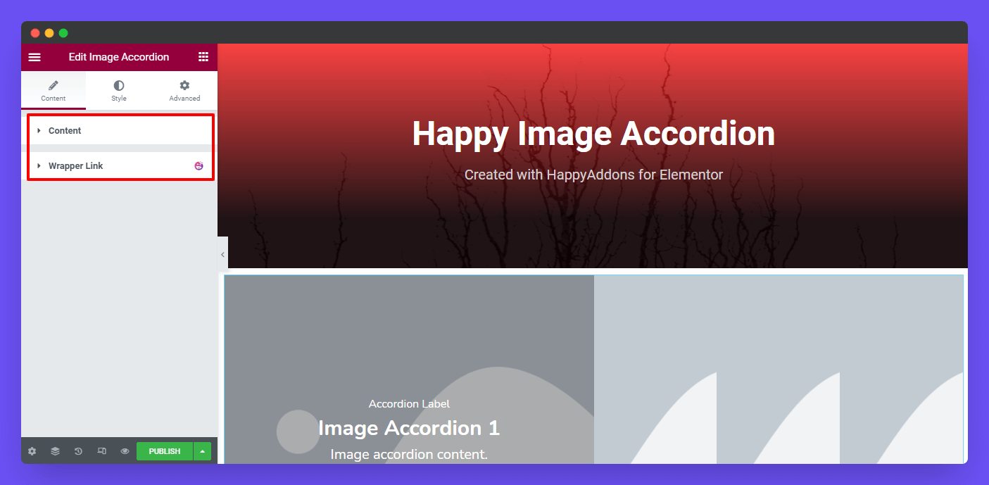 Image Accordion 2 Content Image Accordion