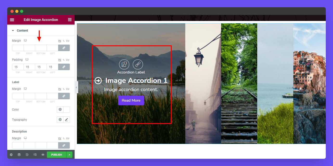 Image Accordion 23 Style Main Content