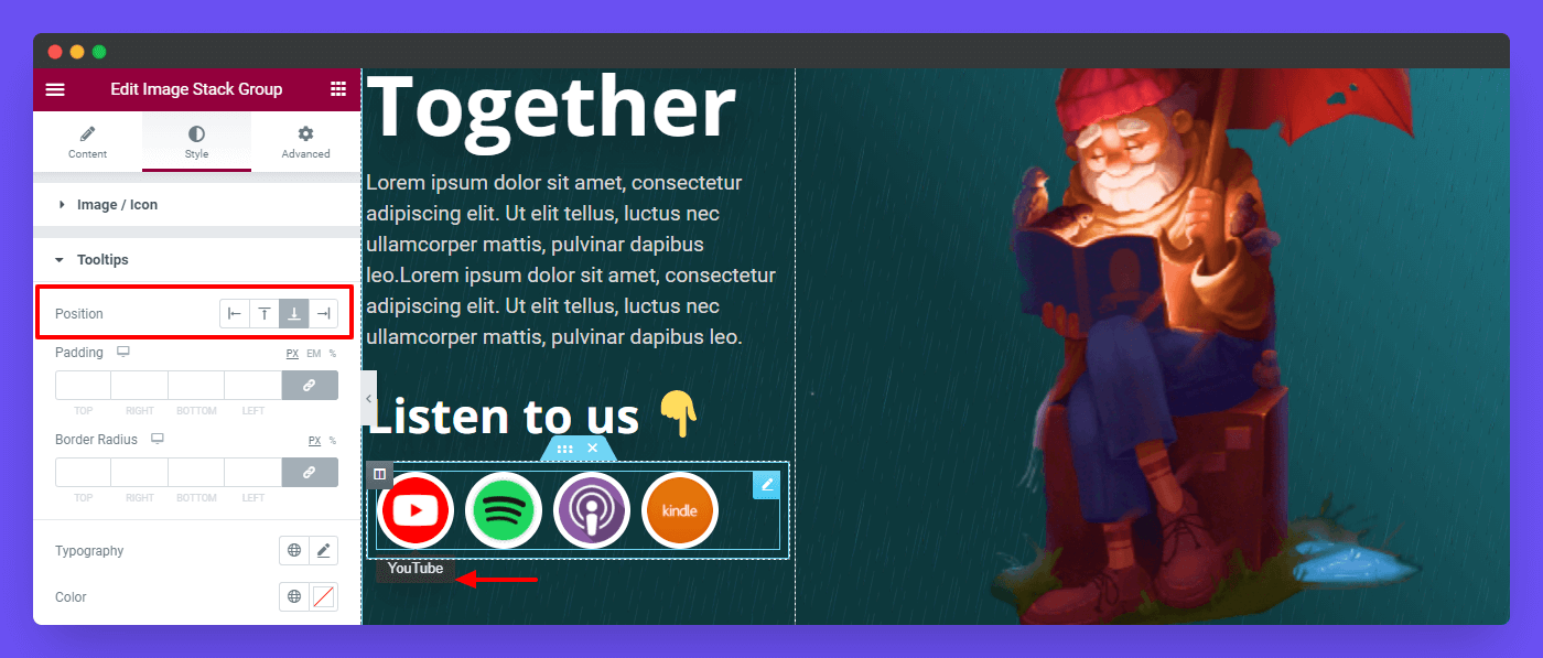 Image Stack Group 13 Style Tooltips Global Position