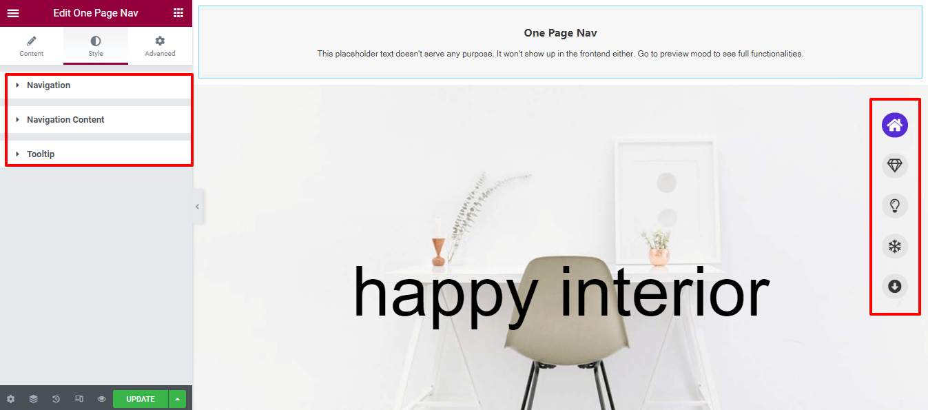 How to Create Elementor One Page Navigation Menu with Ease 13 Style On Page Navigation