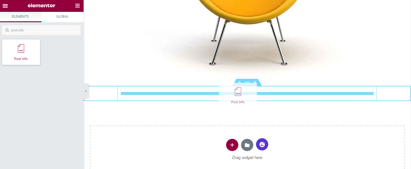 How To Create Custom Elementor Blog Post Template 7 Add Post Info Widget