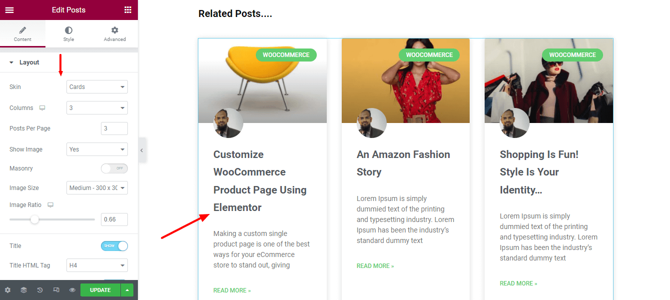 How To Create Custom Elementor Blog Post Template 19 Add Related Posts
