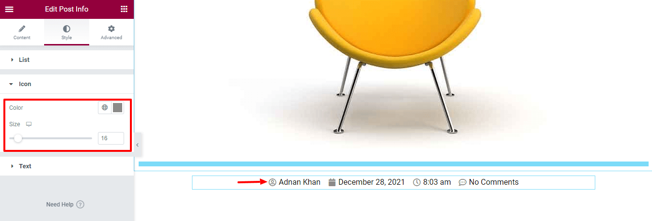 How To Create Custom Elementor Blog Post Template 10 Style Post Info Widget