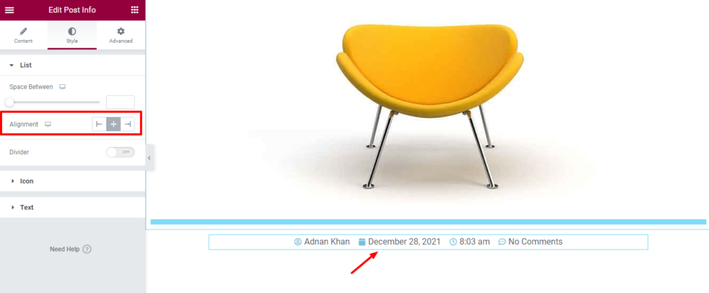 How To Create Custom Elementor Blog Post Template 9 Style Post Info Widget