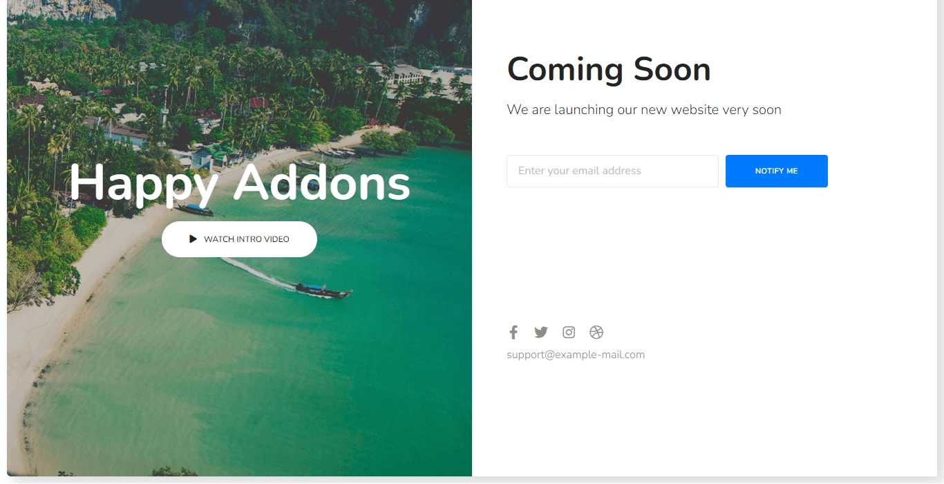 Best Elementor Landing Page Templates You Should Utilize 17 Coming Soon Landing Page Template