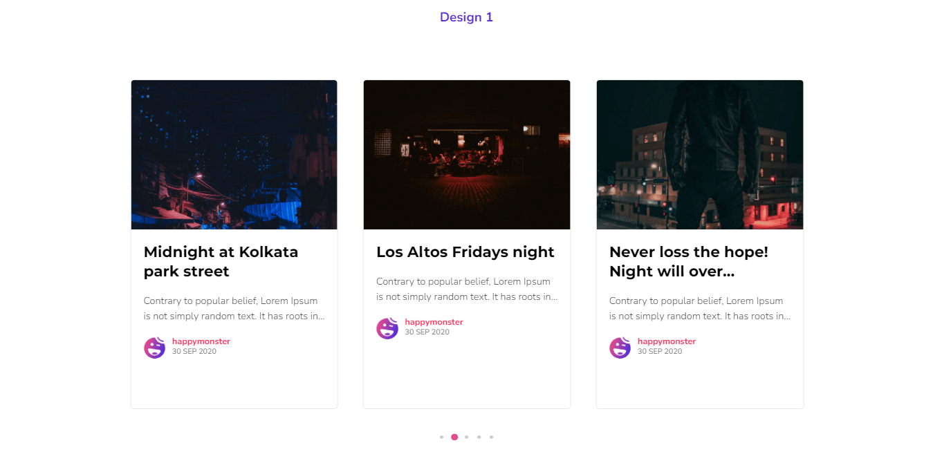 How To Create Custom Elementor Blog Post Template 32 Post Carousel Widget Demo