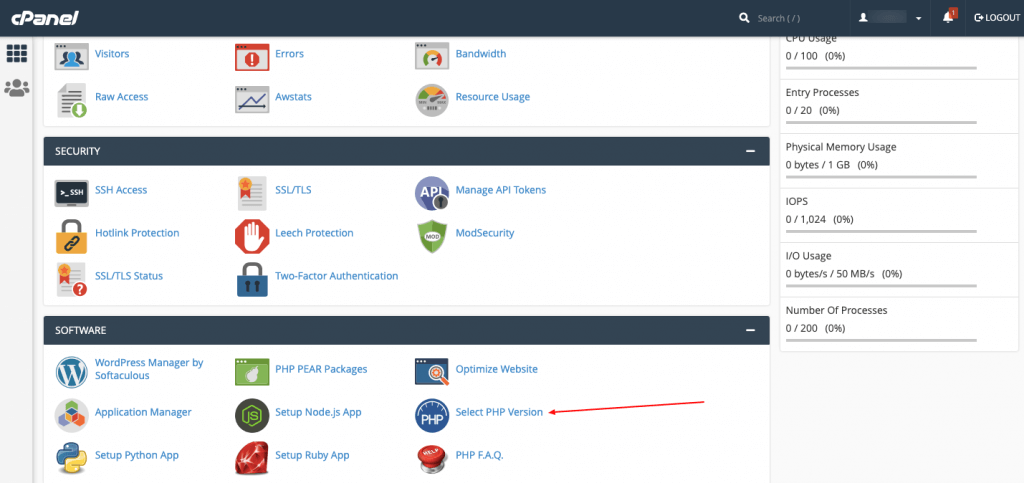 How To Troubleshoot Elementor Editor Not Loading Issue on Your Website 5 Select PHP Version