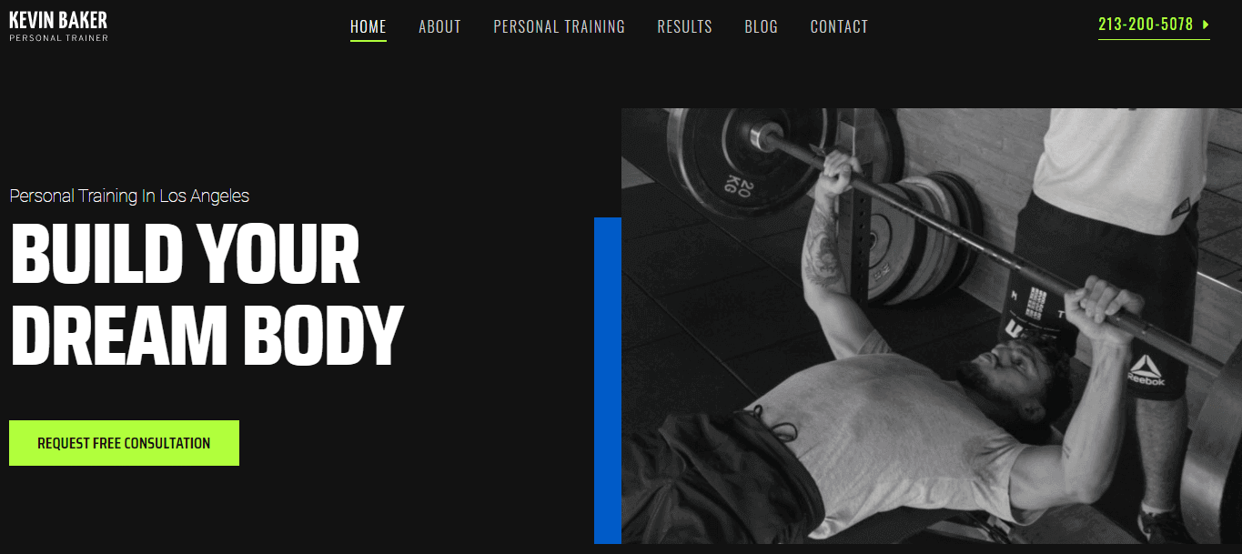 Best Elementor Landing Page Templates You Should Utilize 10 Personal Trainer (Sports & Fitness Landing Page Templates)