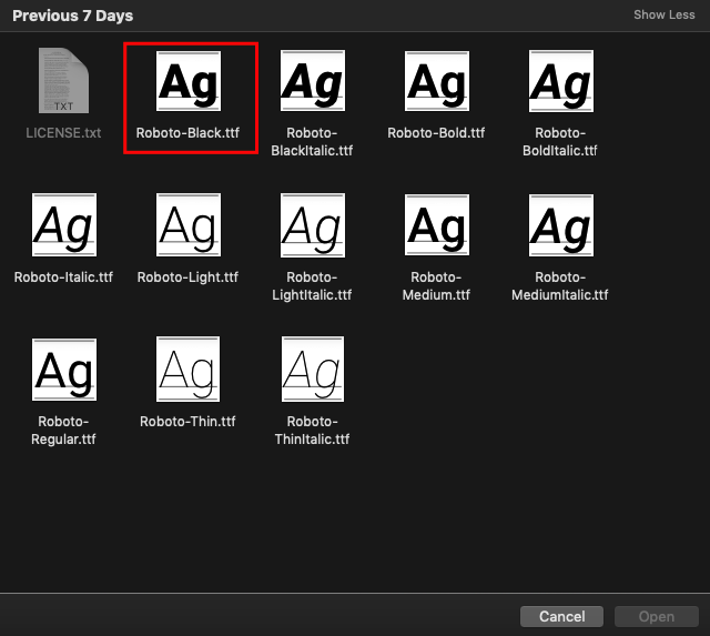 How To Add Custom Fonts To Elementor Free and Pro 15 Select the font