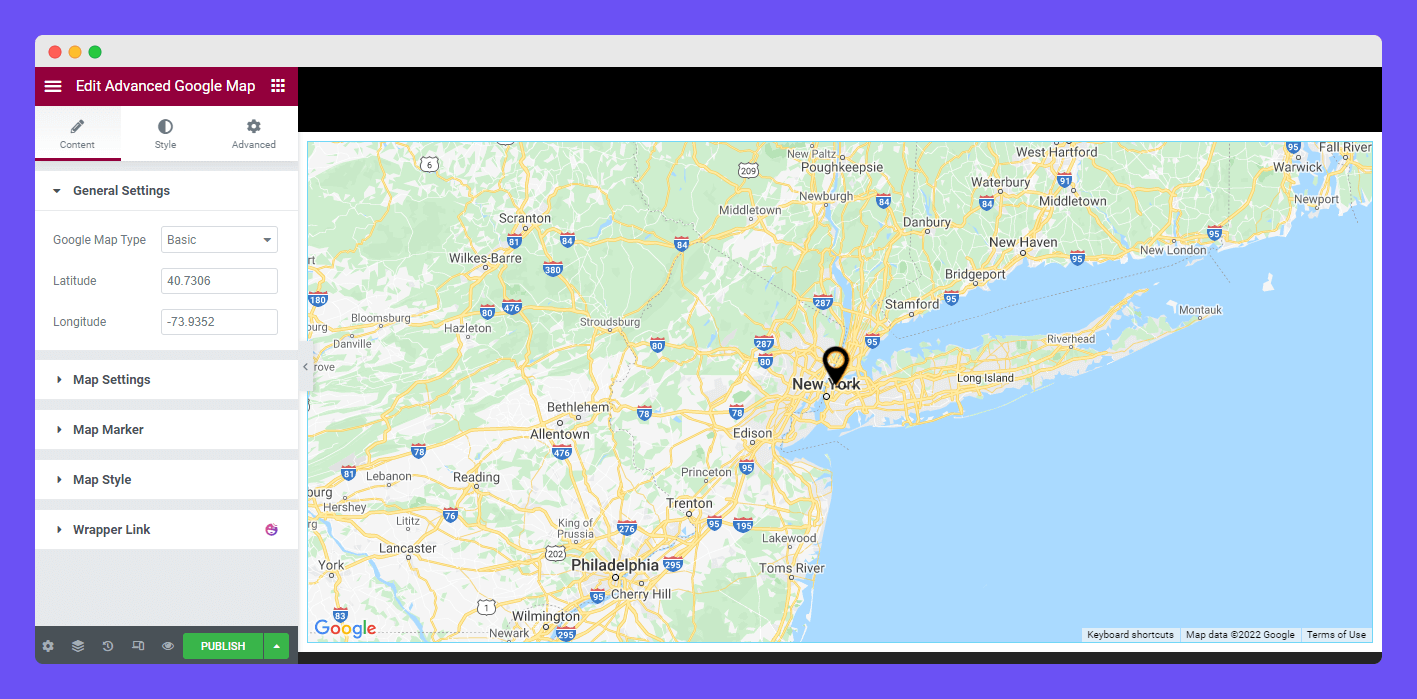 Advanced Google Map 6 General Settings