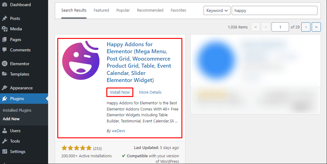 How to Duplicate a Page in WordPress- With And Without Elementor 13 Install Happy Addons