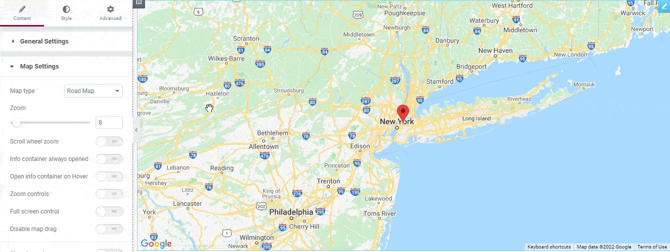 How to Improve Local SEO with Advanced Google Maps 17 Select a Map Settings