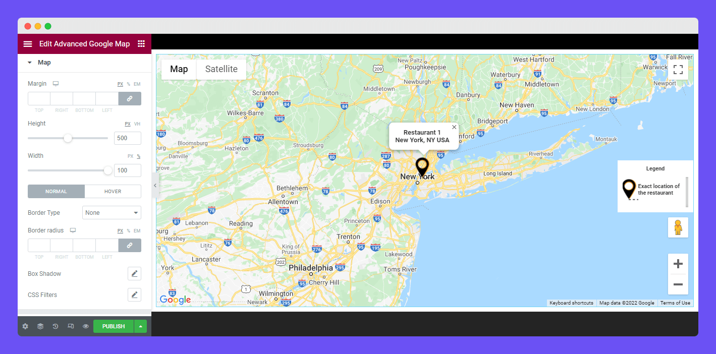 Advanced Google Map 23 Style the Map