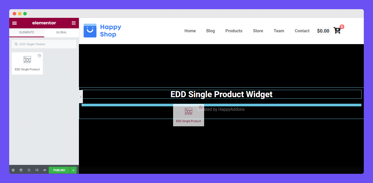 EDD Single Product 1 Add EDD Single Product Widget